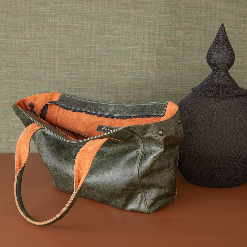 Oversized Tote Vintage Hunter