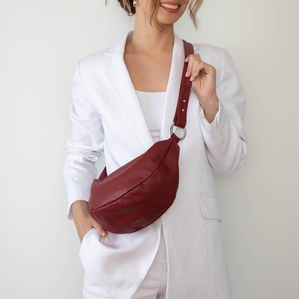 Half Moon Deep Red