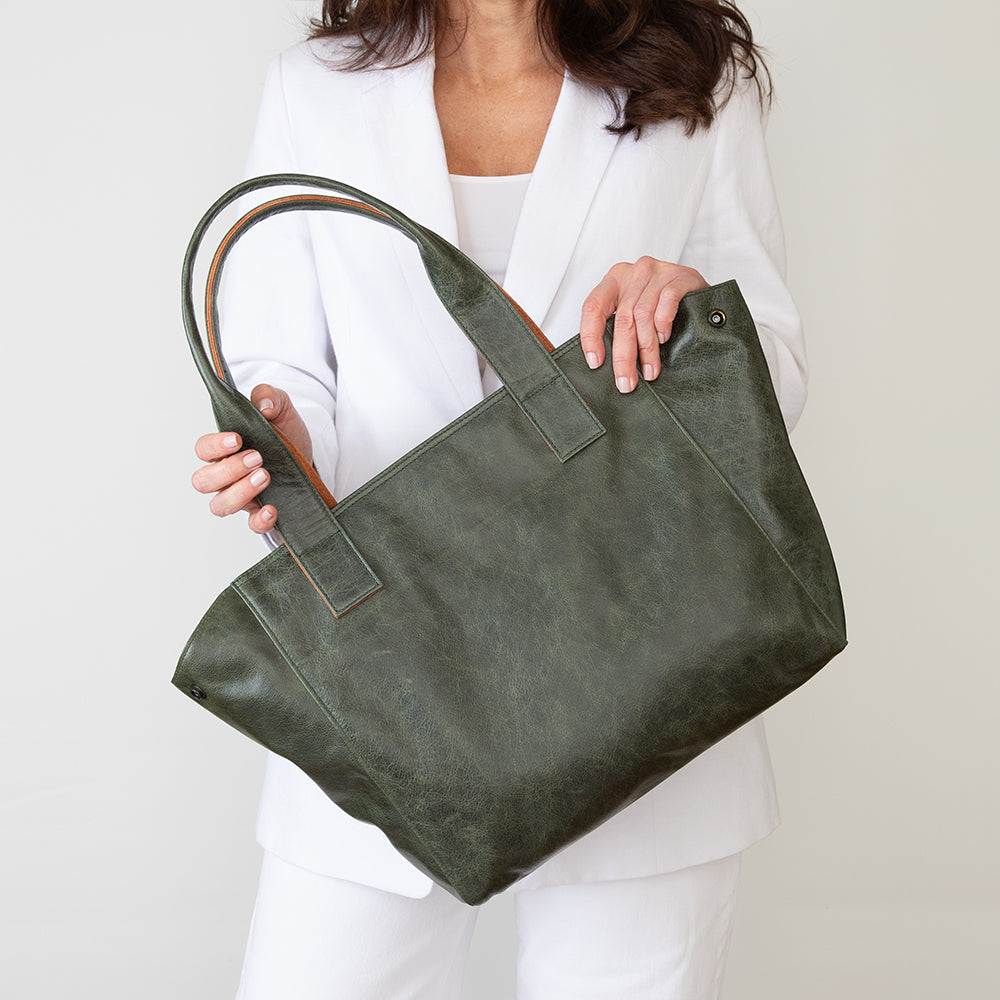 Leather tote – Pessoa