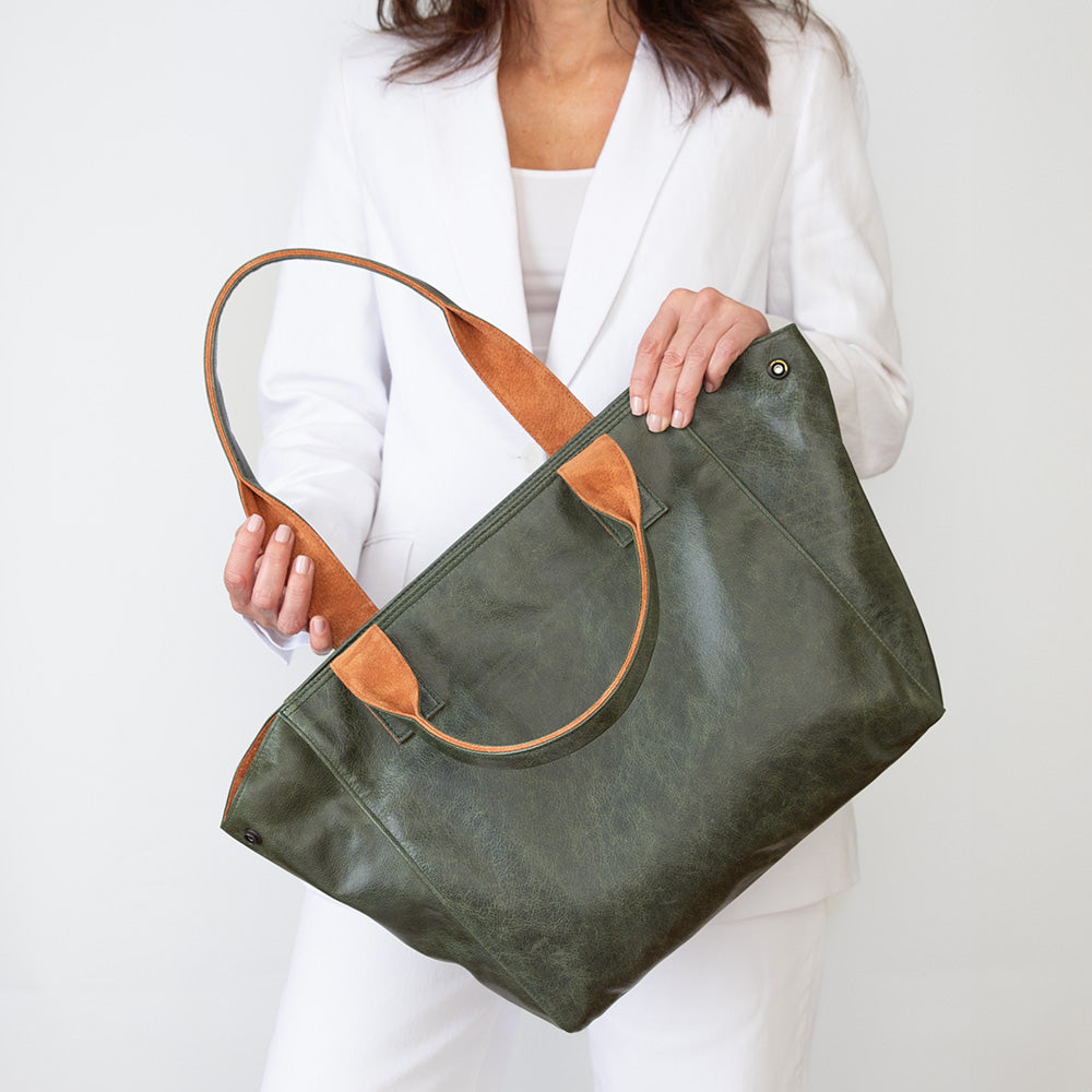 Oversized Tote Vintage Hunter