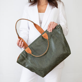 Oversized Tote Vintage Hunter