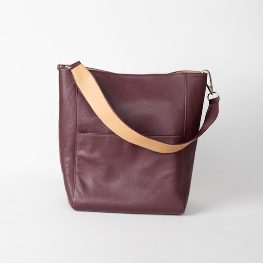 Bucket Bag Merlot