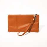 leather wallet, detachable strap, cards slots