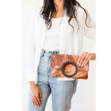 leather clutch australia